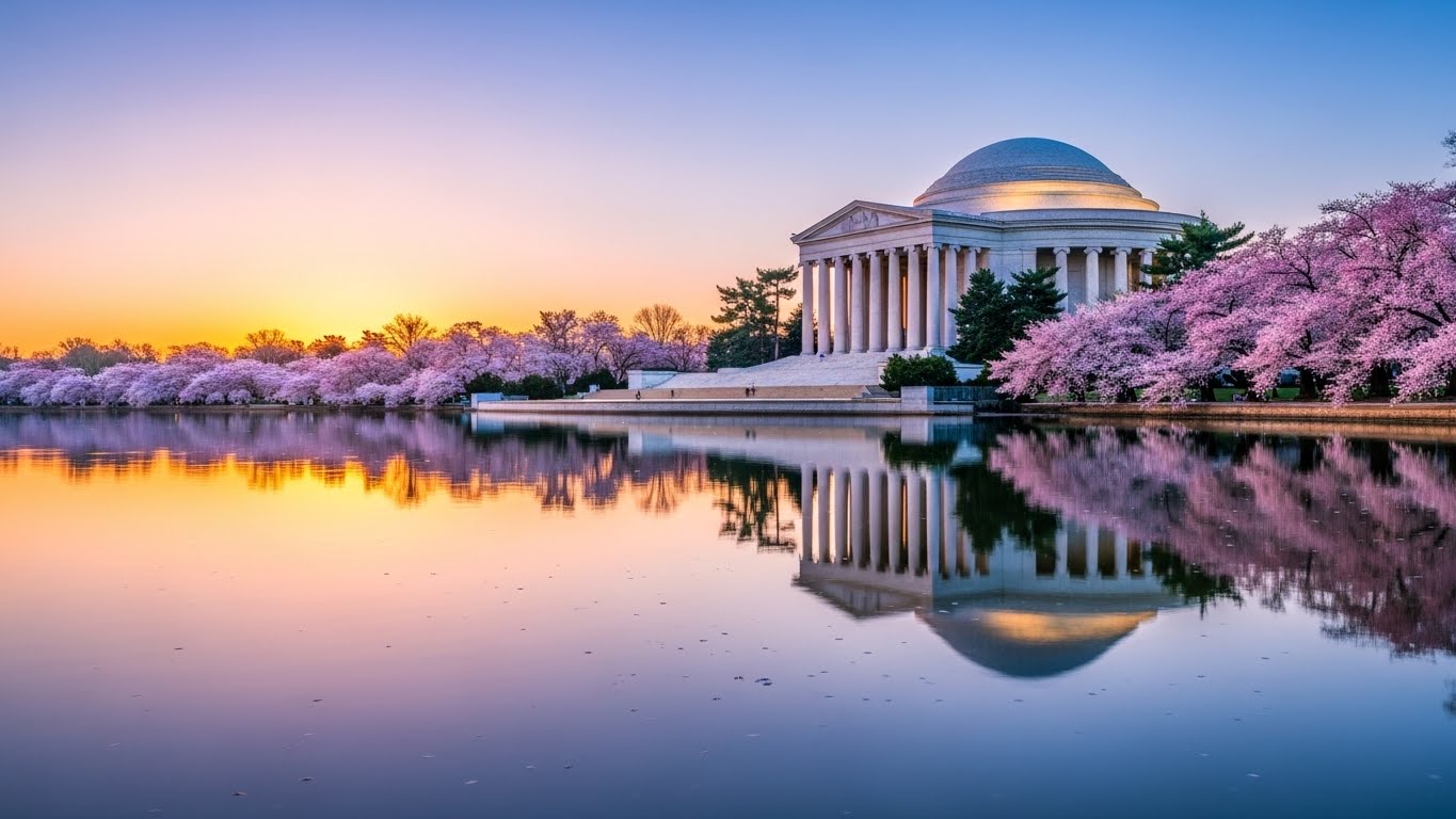 Monumento a Jefferson – Tidal Basin